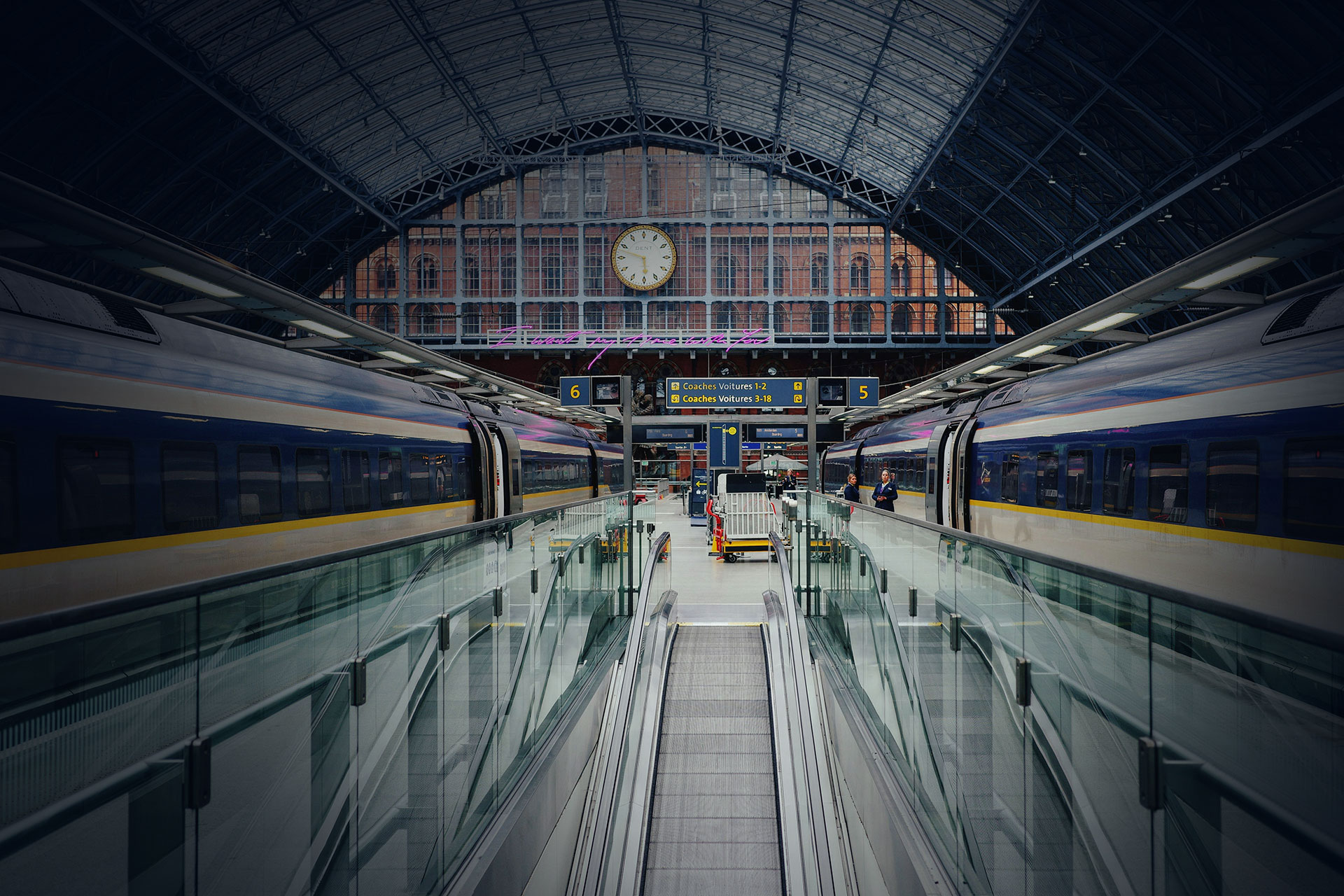 Eurostar and Major Train Stations